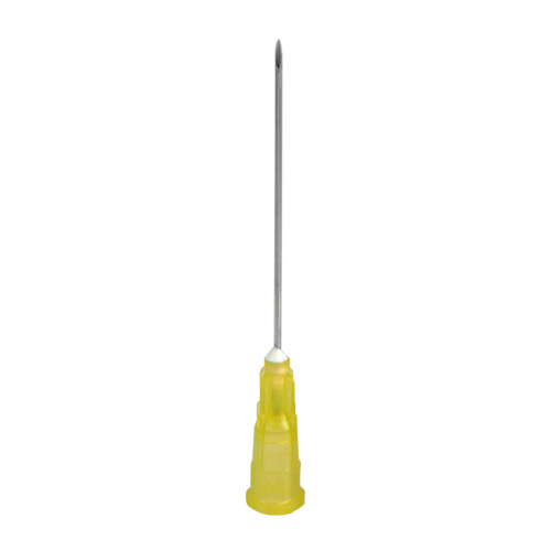 Aiguilles jaunes foncé 40 mm – Medoject – Boite de 100