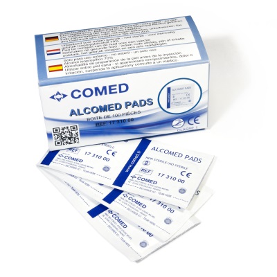 Alcohol pads - Box of 100